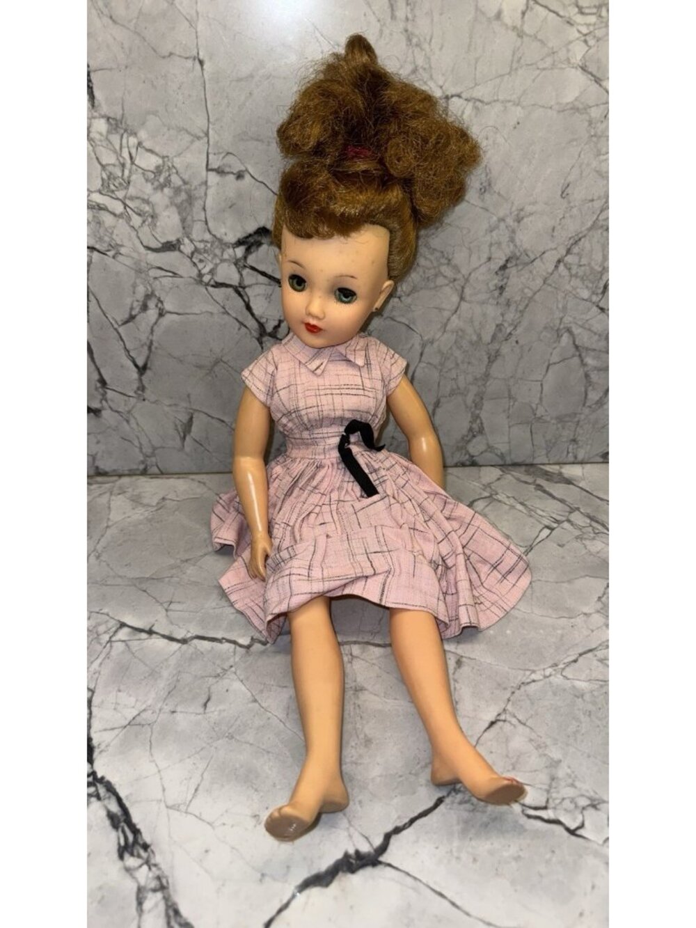 Vintage Ideal MISS REVLON 18" Fashion Doll w/ Outfit * VT-18 * Auburn Hair